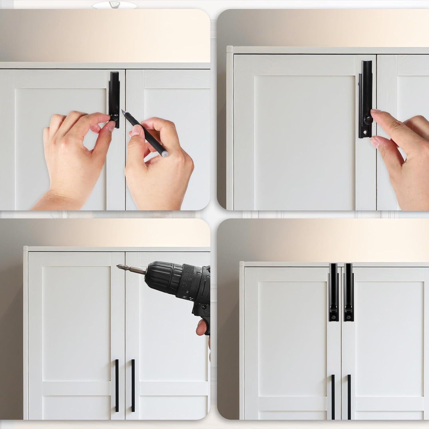 Cerrojo Deslizante Alrhso Negro 17.78x10.16cm para Puertas