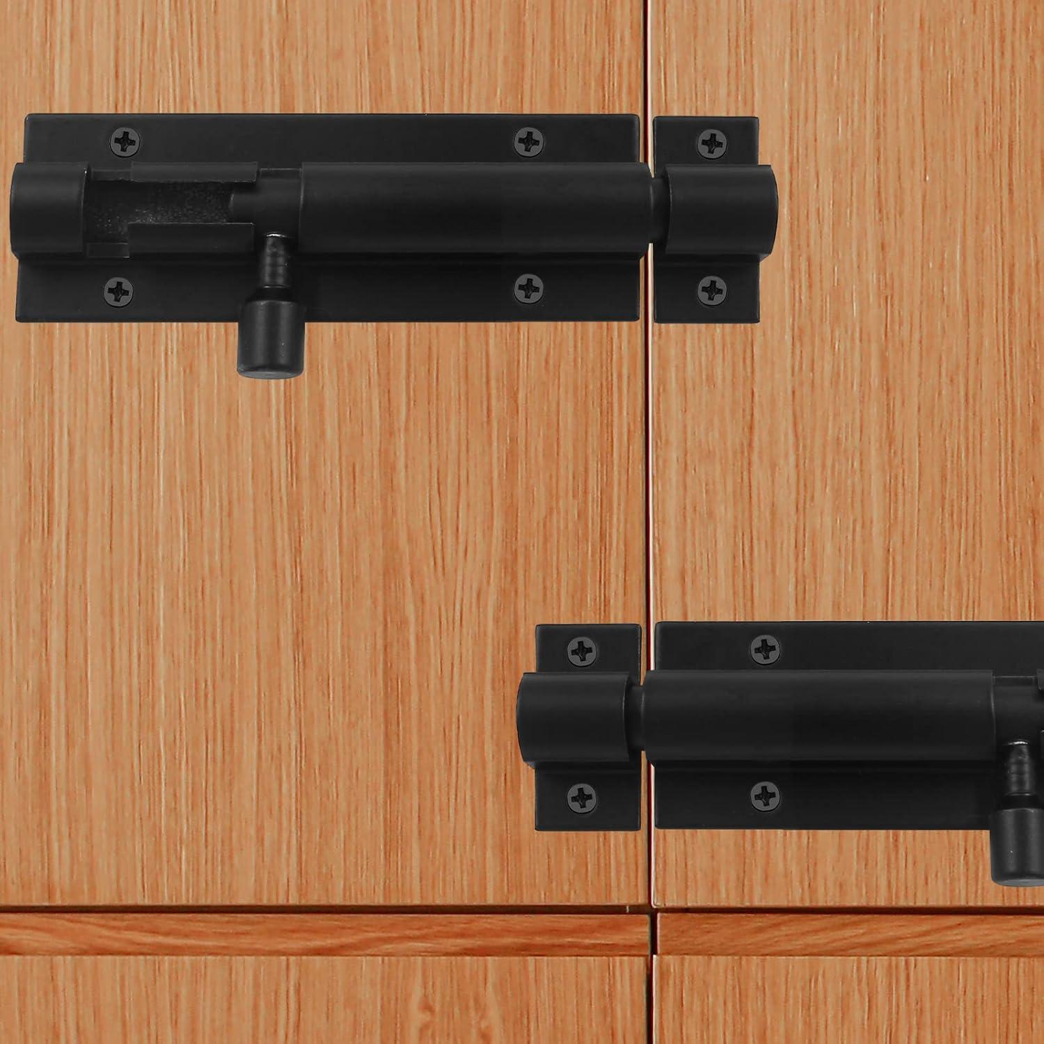 Cerrojo de Barril Bivethoi 3" Negro Alta Resistencia