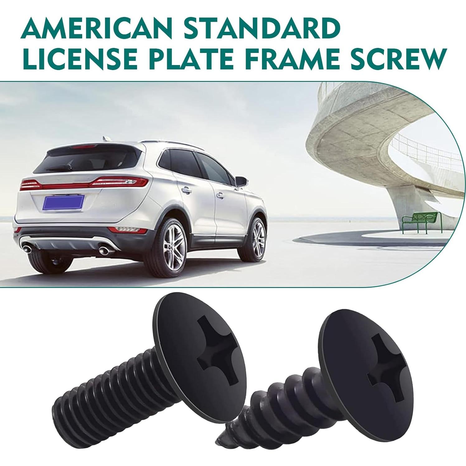 Kit de Tornillos Antirrobo para Placas de Matrícula SLIMI - 8 Piezas