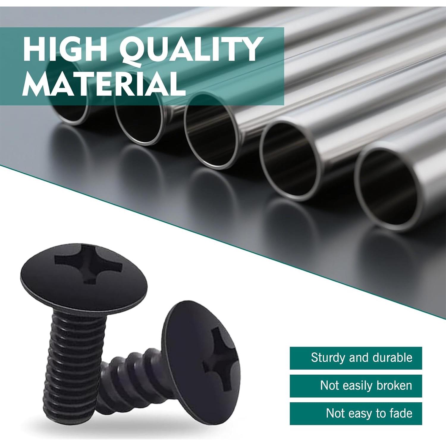 Kit de Tornillos Antirrobo para Placas de Matrícula SLIMI - 8 Piezas