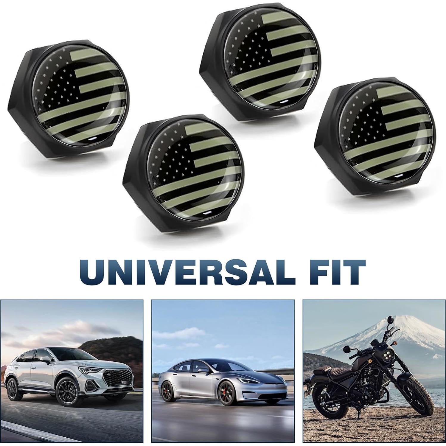 Kit 4 Tornillos Antirrobo para Placas de Matrícula Zeathery