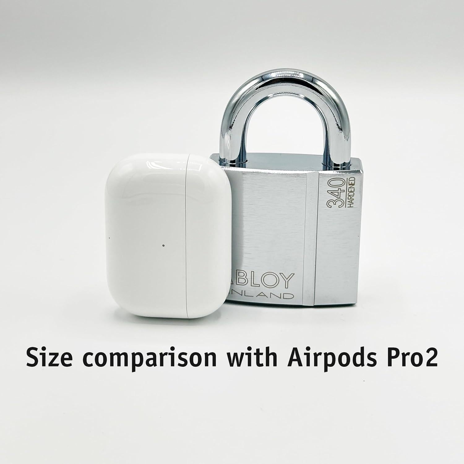 Candado Abloy PL340 PROTEC2 con llave, 5.6x2.5x8.9 cm