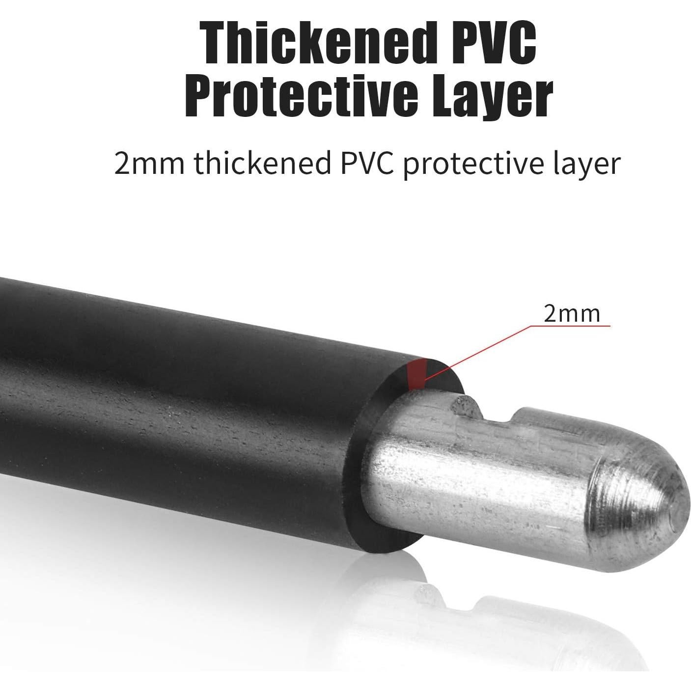 Candado U West Biking Negro 14mm Alta Seguridad Impermeable