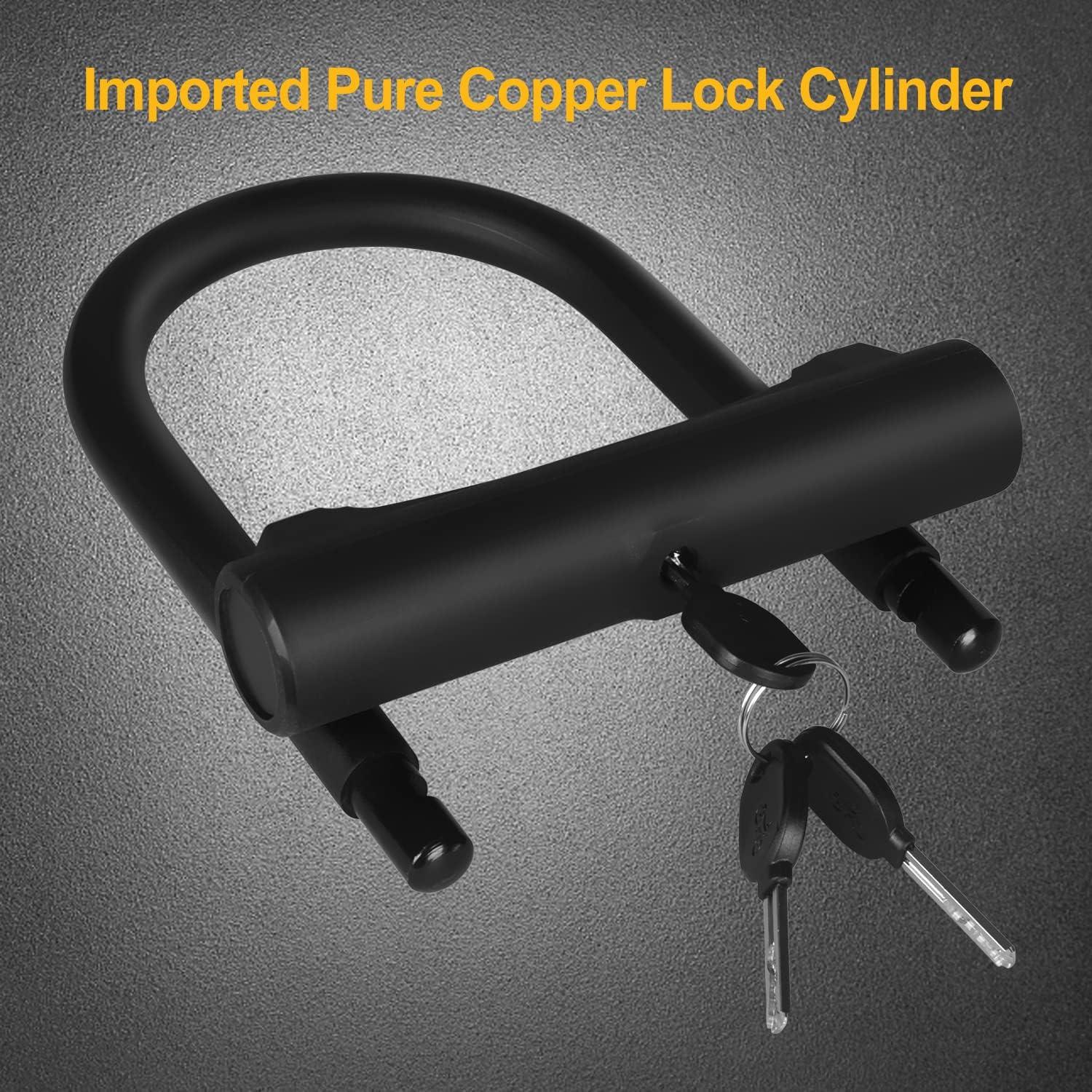 Candado U Grande Keabys 16mm para Bicicleta y Motocicleta