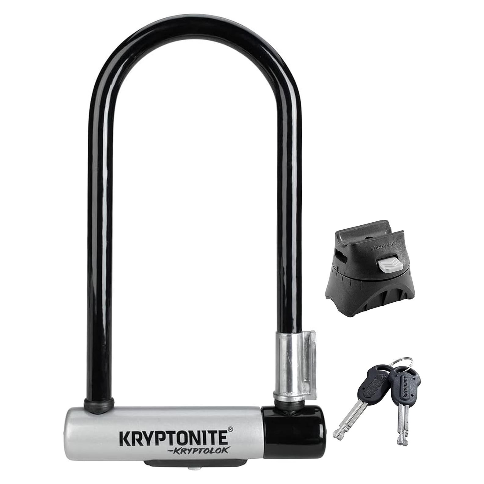 Candado U-Lock Kryptonite KryptoLok Estándar 12.7mm Negro