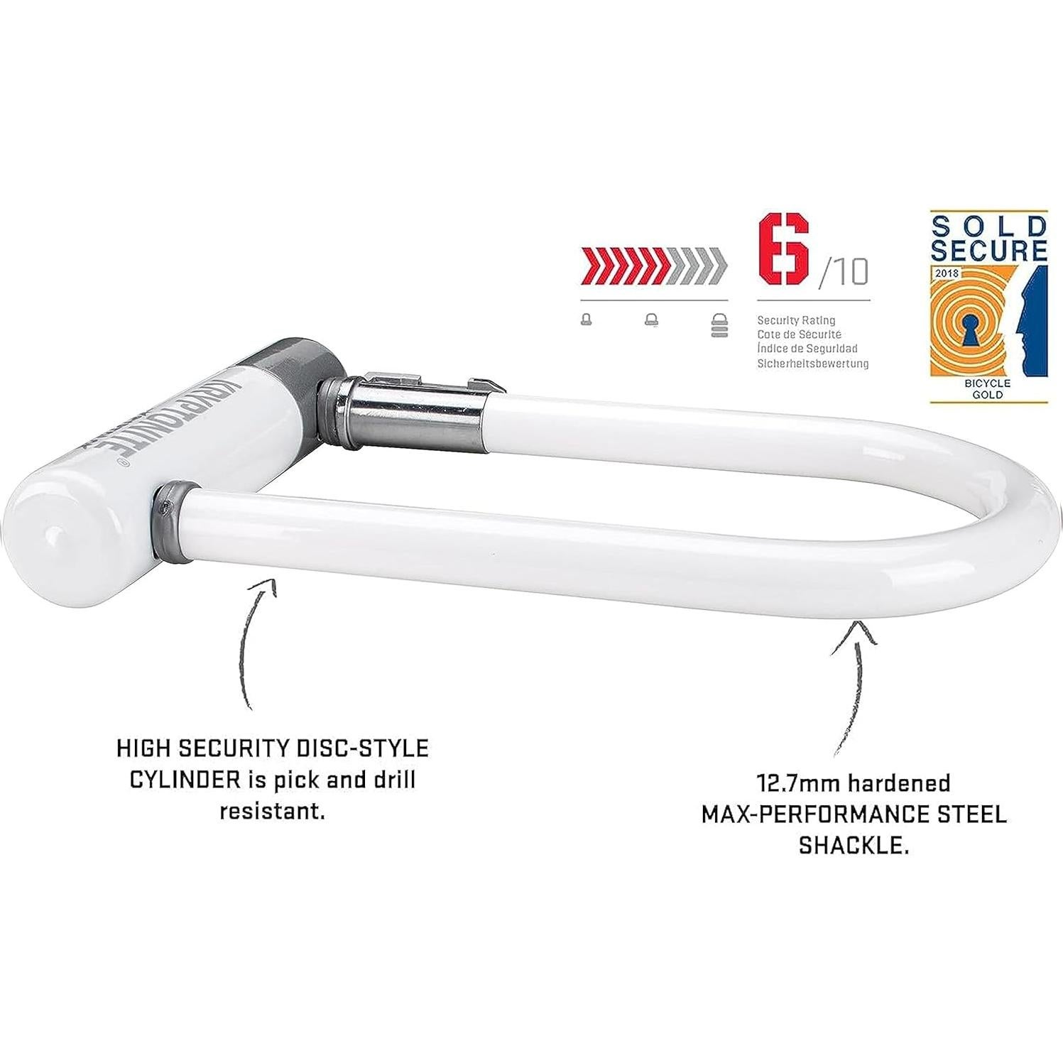 Candado U Kryptonite KryptoLok Mini-7 Antirrobo 1.47 kg