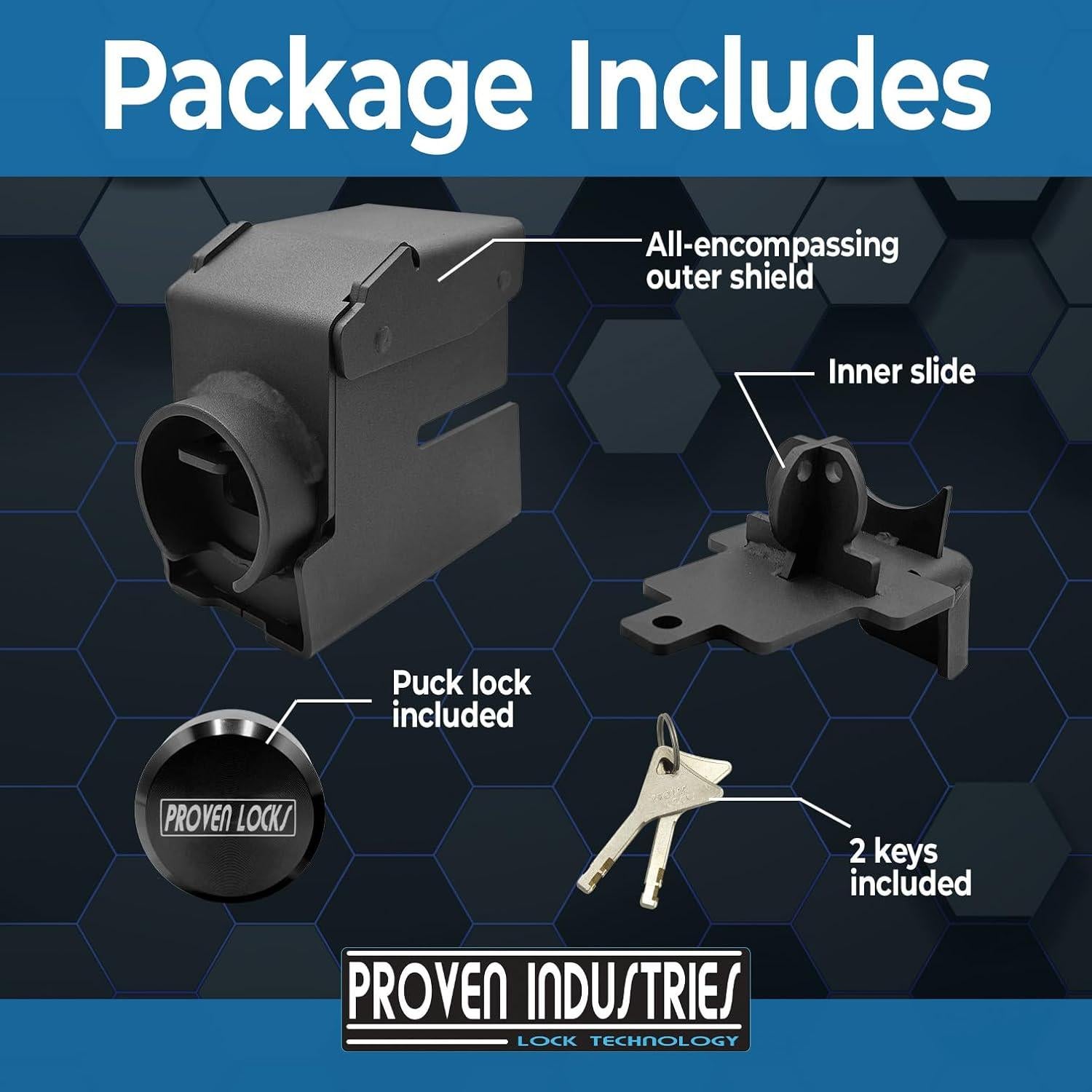 Cerradura para Remolque Proven Industries Modelo 2516-B 2.5"