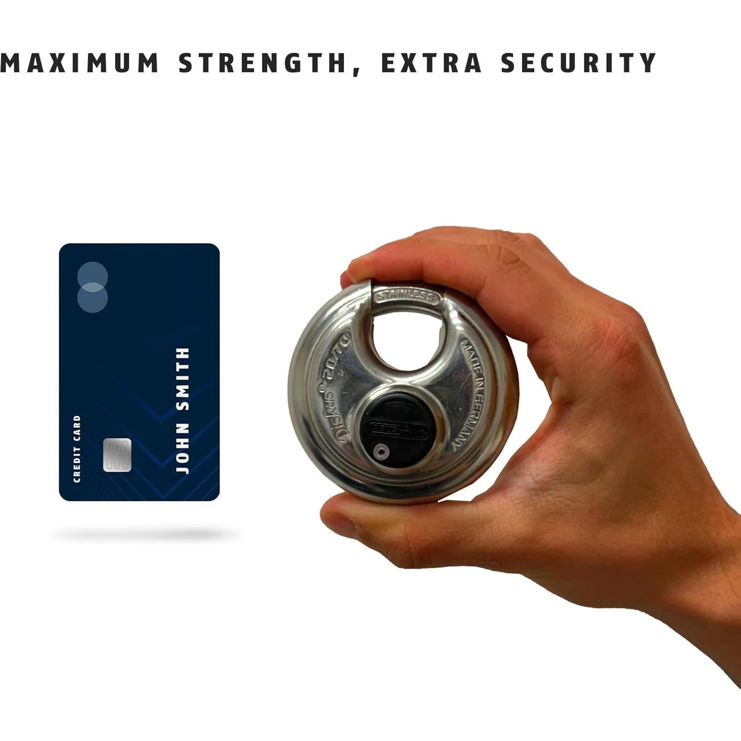 Candado de Disco ABUS 20/70 Alta Seguridad 70mm con 2 Llaves