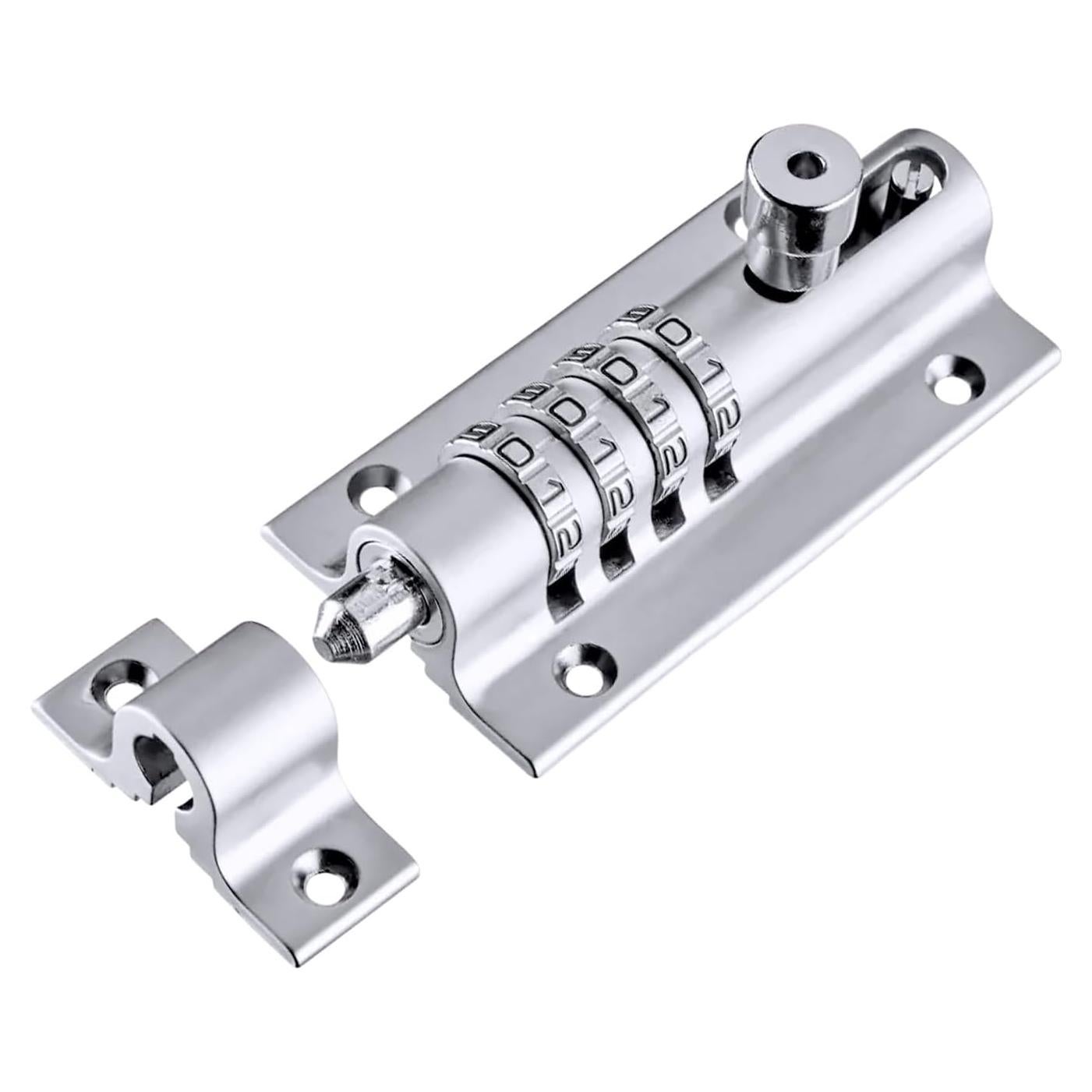 Cerradura de Combinación Deslizante FJM CB2000-CHR Cromo