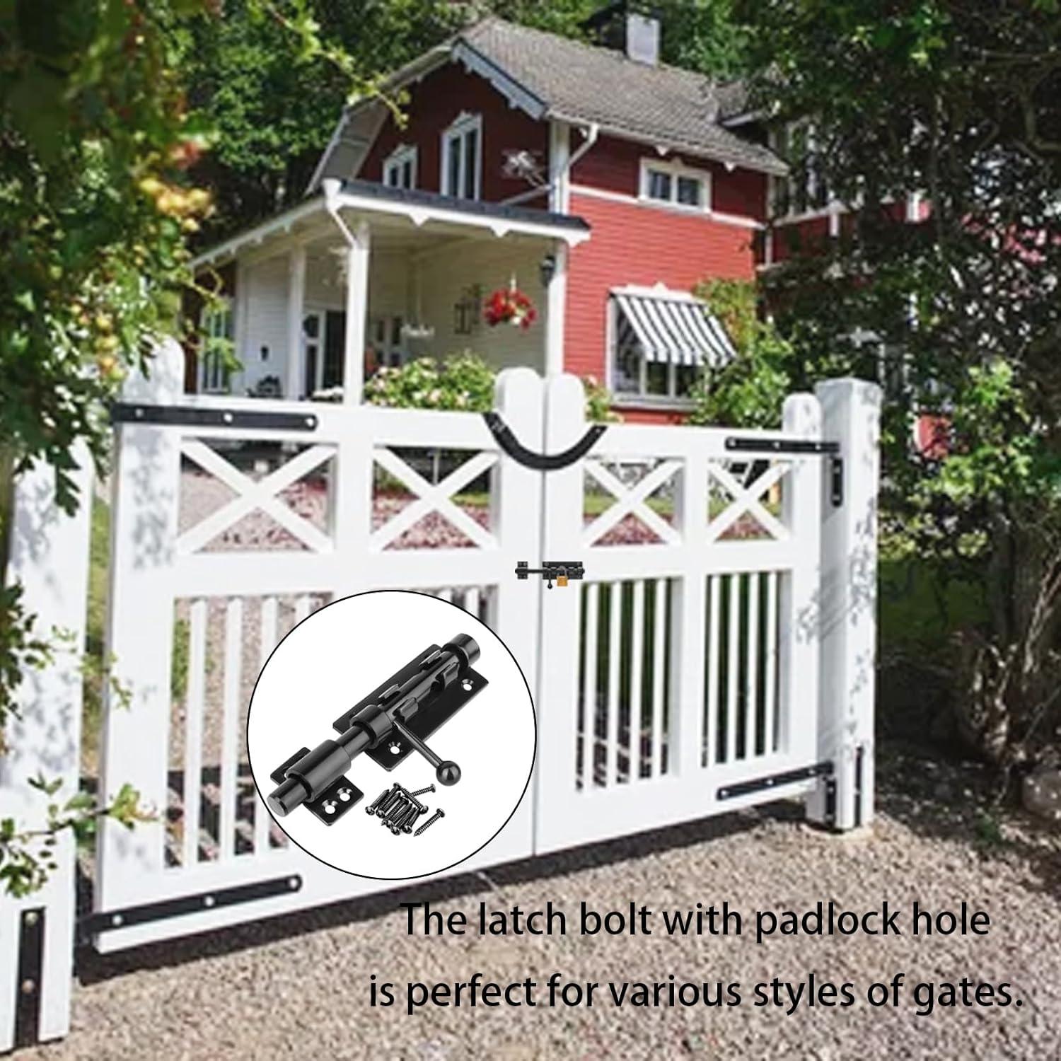 Paquete de 3 Pestillos Deslizantes SHANDERBAR 16 cm Acero Inoxidable