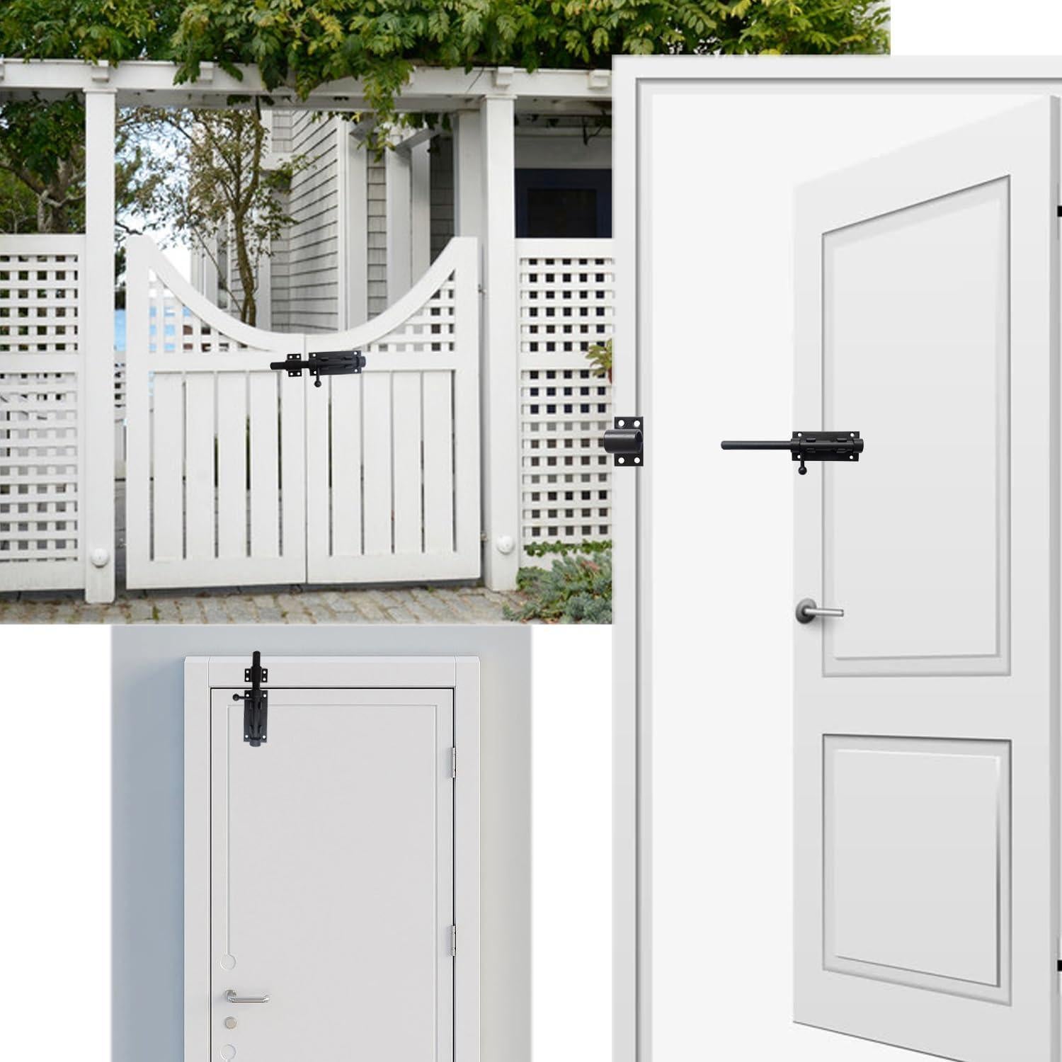 Cerrojo deslizante de 20 cm Proshopping - Acero inoxidable 304