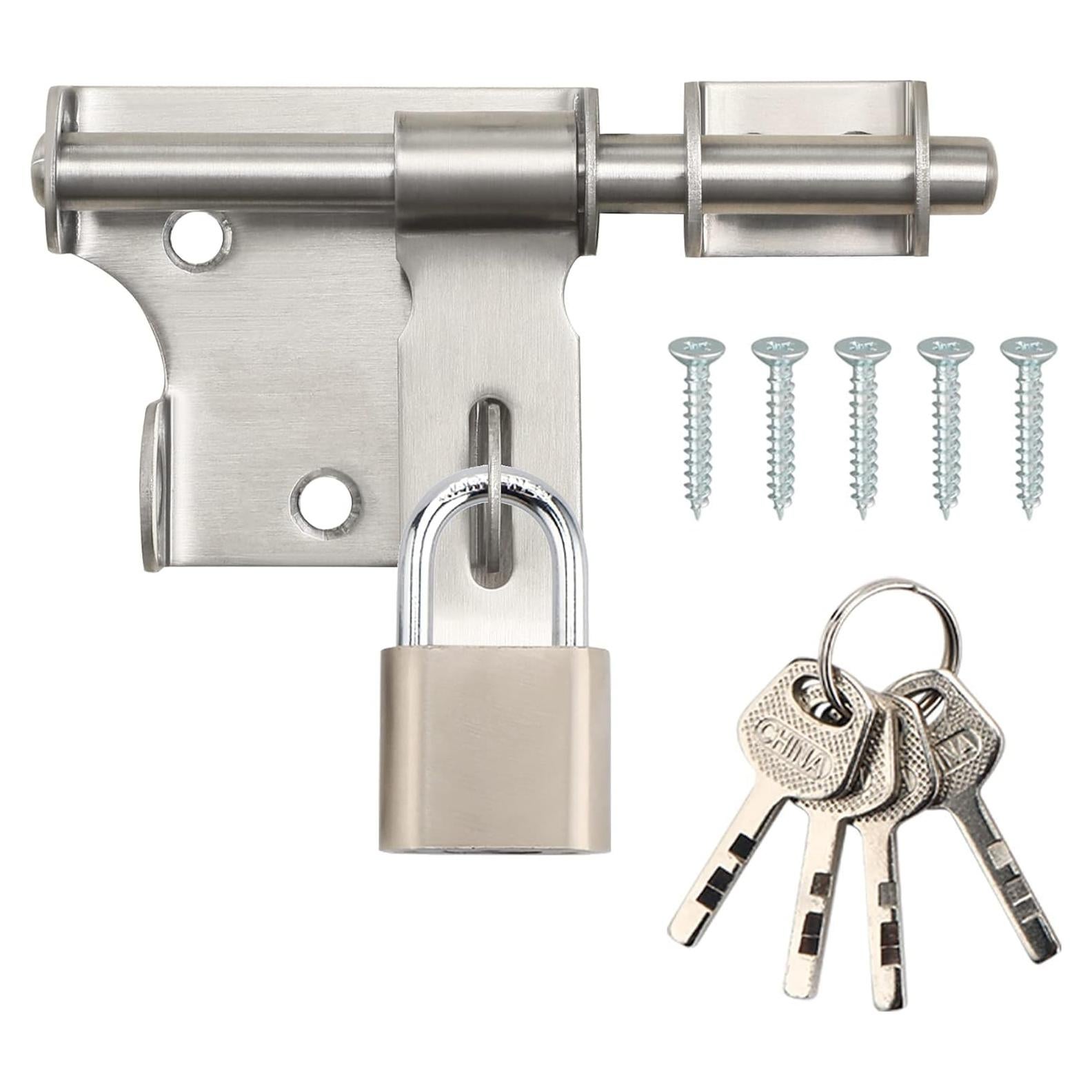 Pestillo de Puerta Alise 30 cm Acero Inoxidable Alta Resistencia