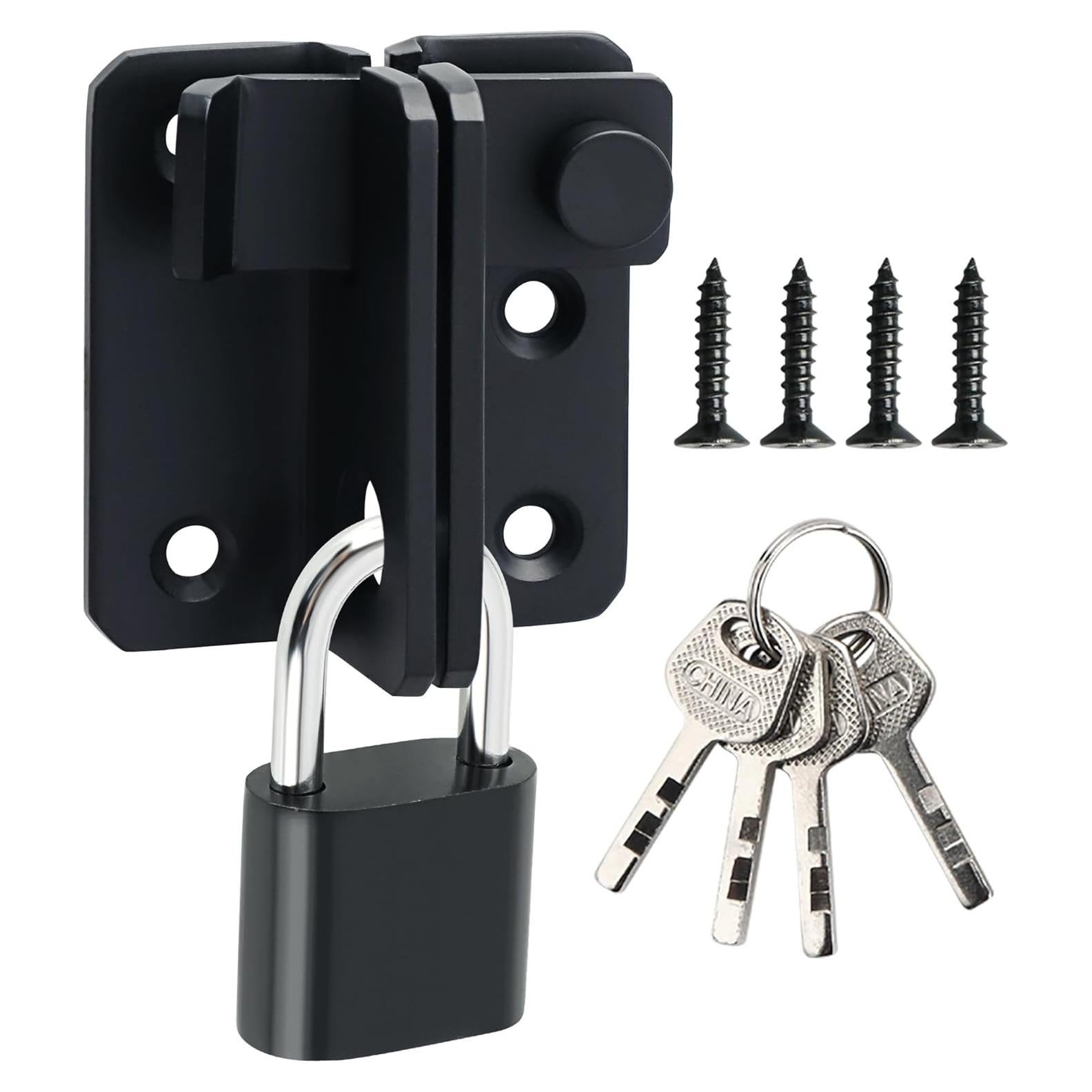 Juego de Pestillos Alise Flip Latch con Candado Acero Inoxidable