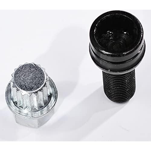 Tornillos de Rueda Antirrobo USZHANGXIANG M14x1.5mm para Audi/VW/Golf