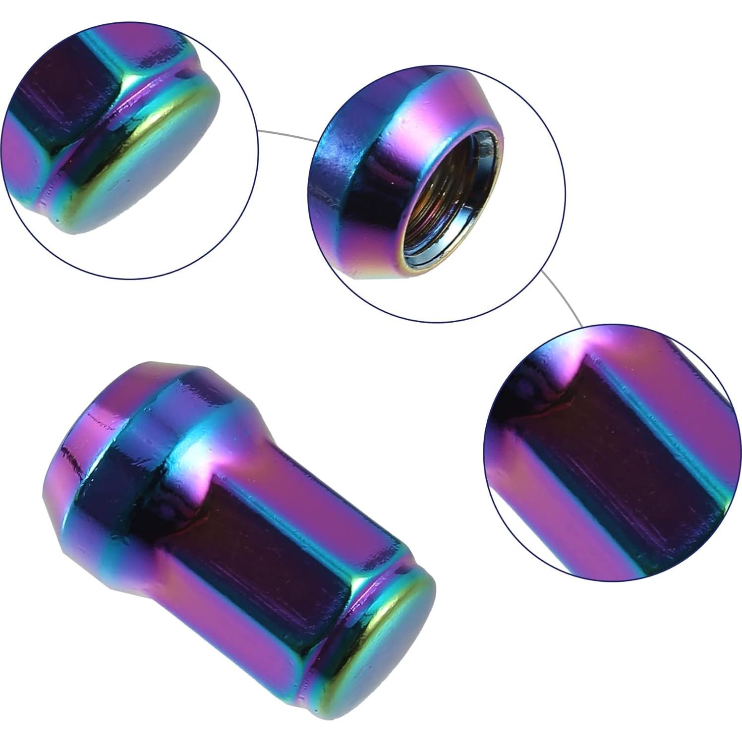 Tuercas de Rueda ACROPIX M12x1.5 Multicolor - Paquete de 20