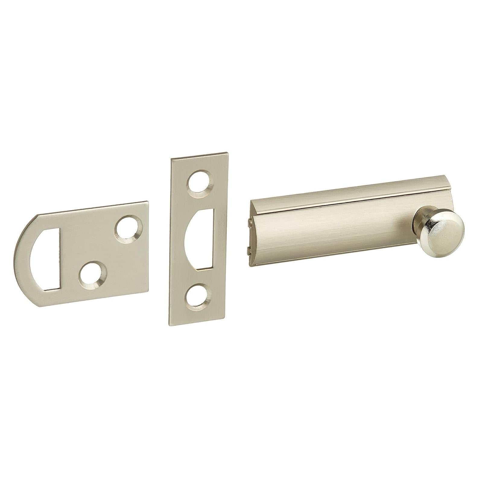 Cerradura Deslizante de Seguridad First Watch 5.08 cm Níquel Satinado