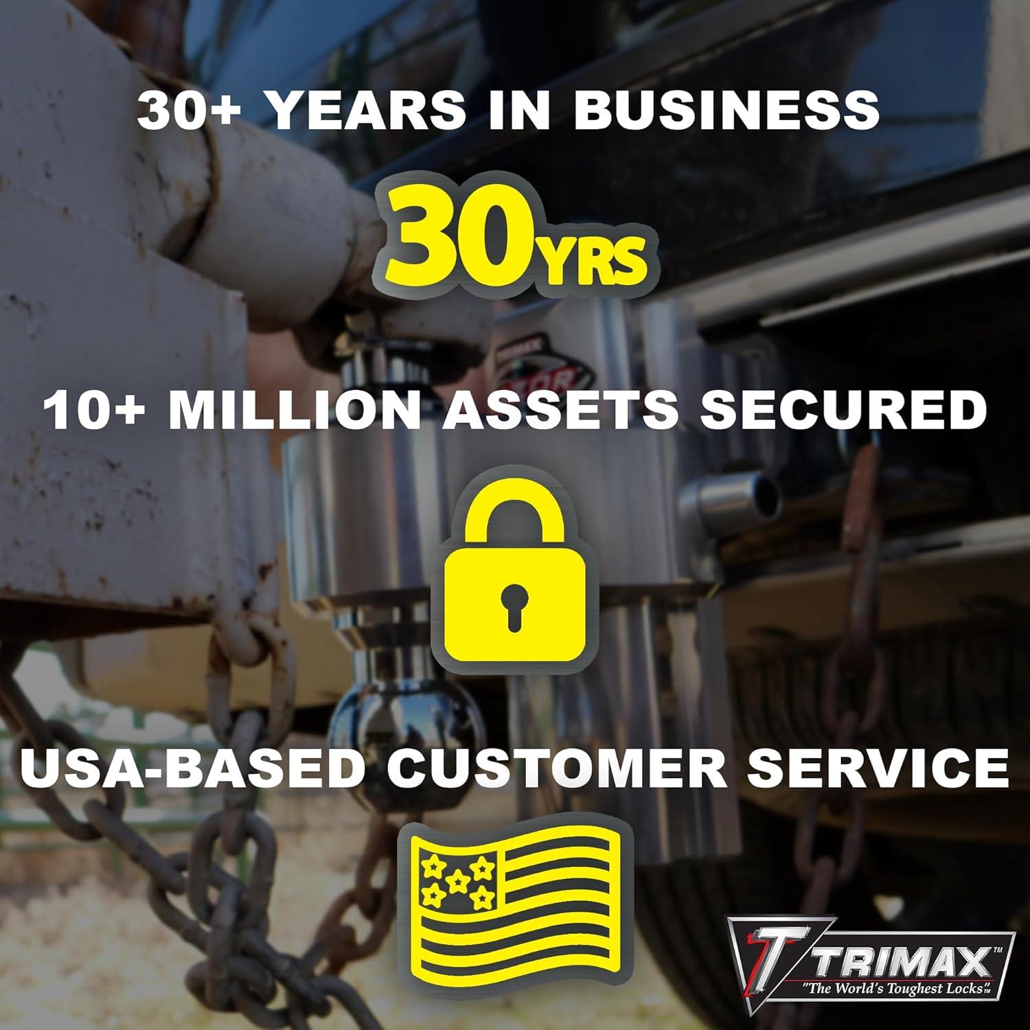 Pasador de Enganche Anti-Vibración Trimax TAR300 - 2"