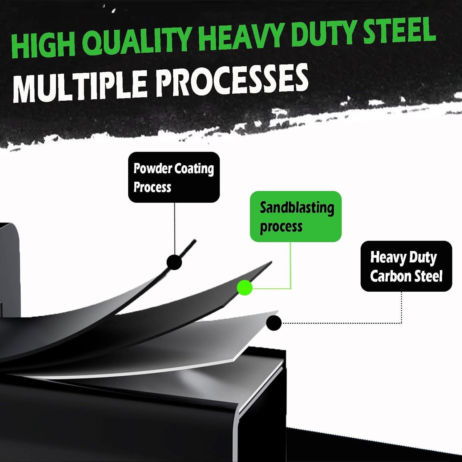 Enganche receptor atornillado OGYE 15000 lbs con bloqueo antirrobo