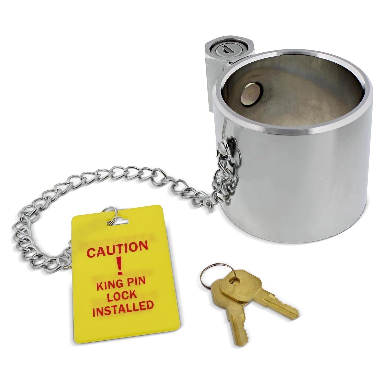 Cerradura de Pasador Antirrobo BISupply para Enganche 5ta Rueda