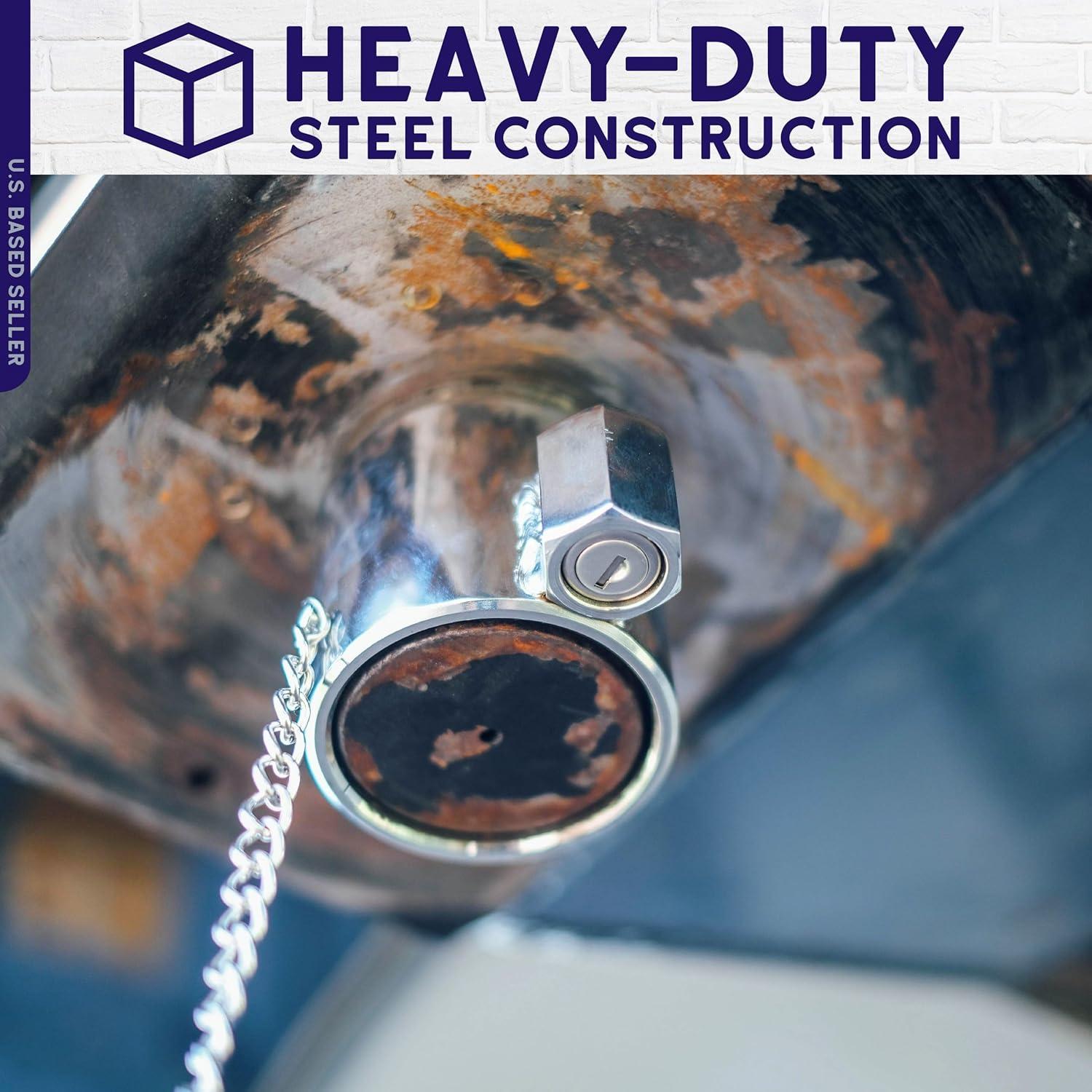 Cerradura de Pasador Antirrobo BISupply para Enganche 5ta Rueda