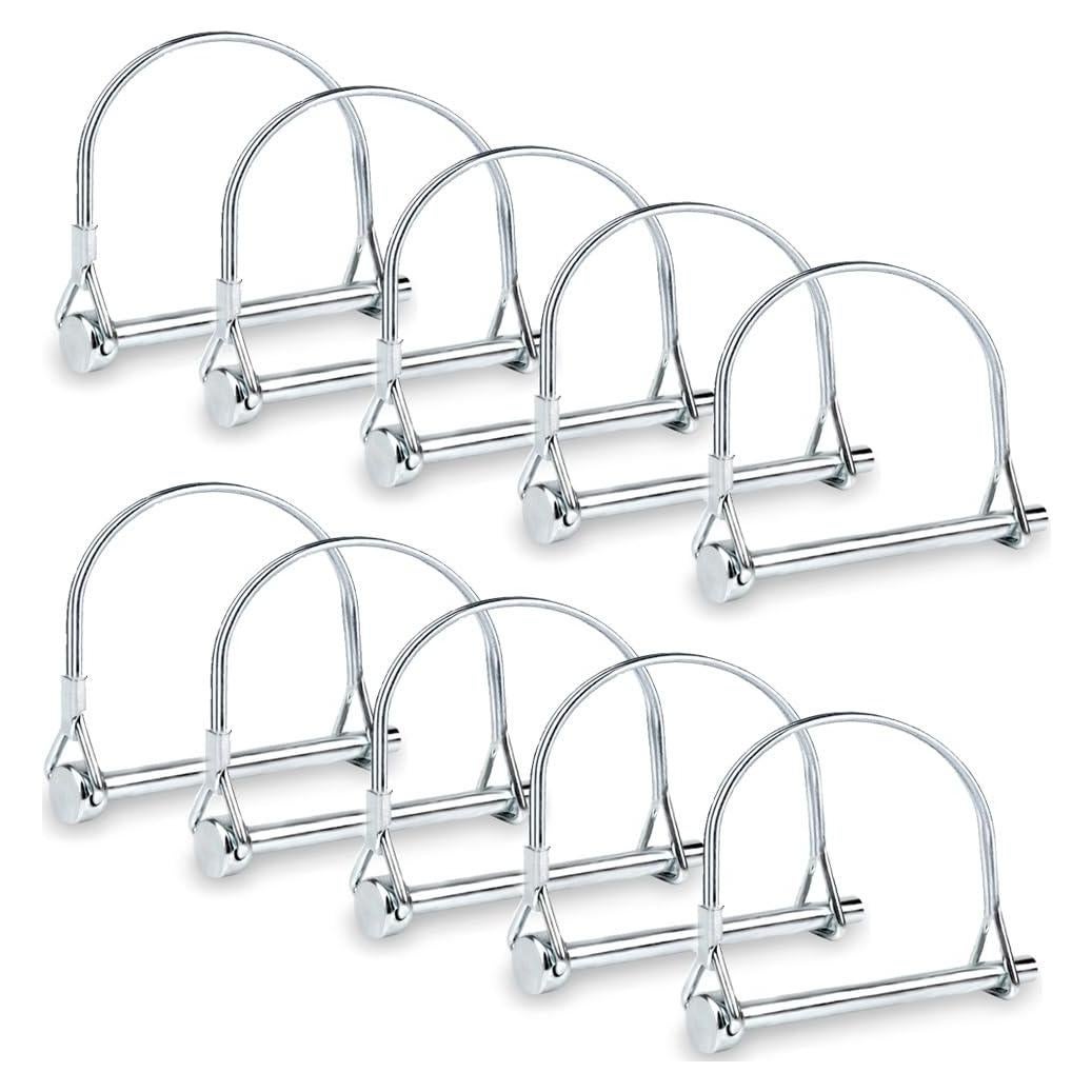 10 Pasadores de Seguridad Comonc 6.3mm x 70mm para Remolque