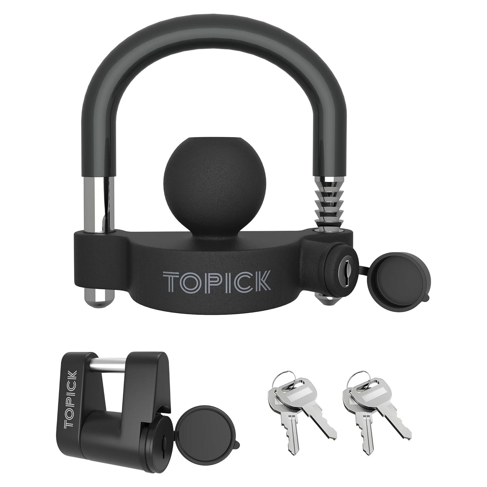Juego de Cerraduras para Remolque TOPICK con Llave Igual