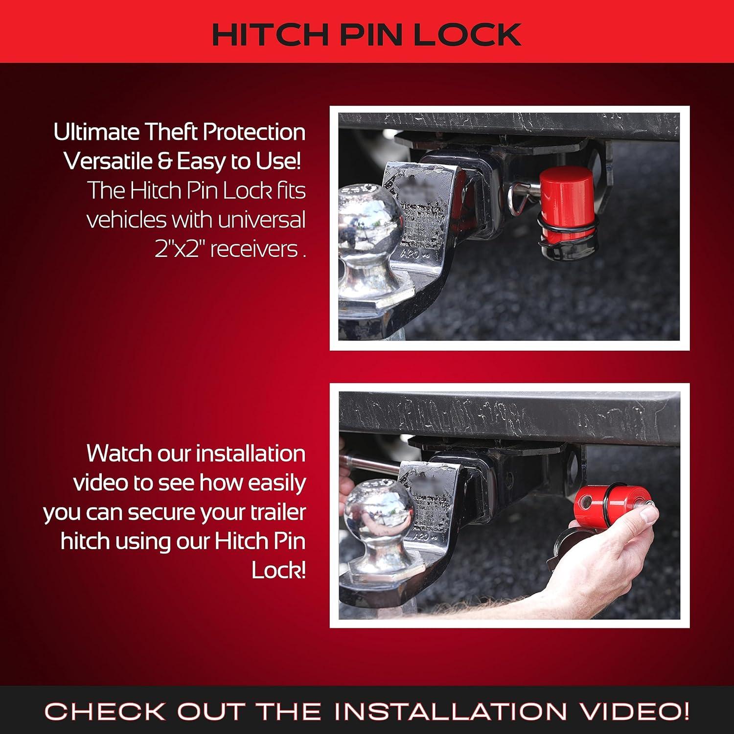 Cerradura de Pasador de Enganche LA COMPAÑÍA - Antirrobo 5/8"