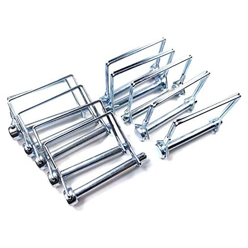 10 Pasadores de Bloqueo de Alambre ZOROLE 5/16" (7.84mm) Acero