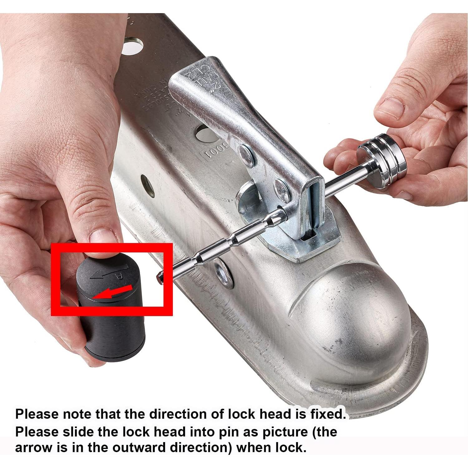 Cerradura de Acoplamiento Ajustable CZC AUTO 1/4" Diámetro