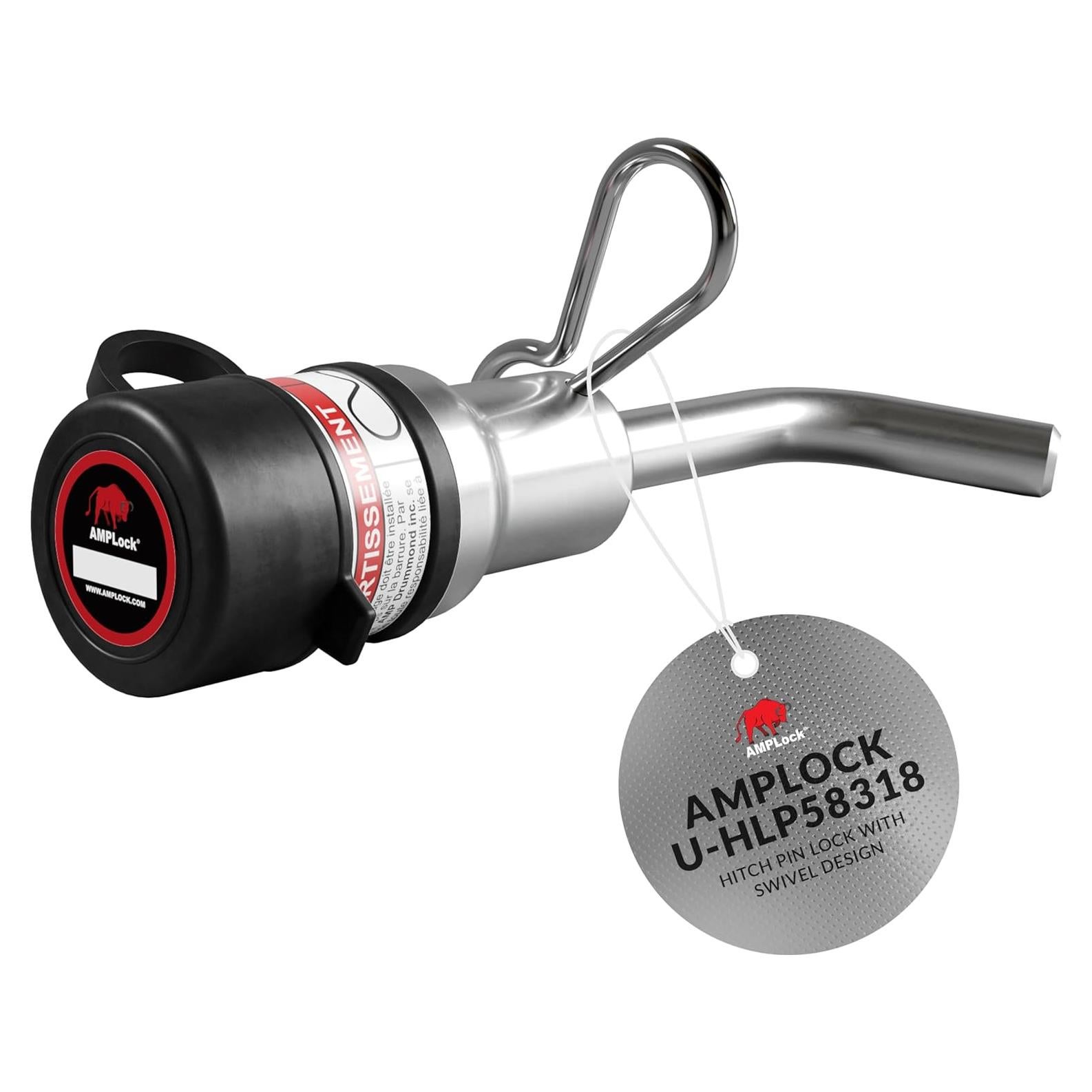 Pasador de Bloqueo de Remolque AMPLock HLP58318 - Antirrobo