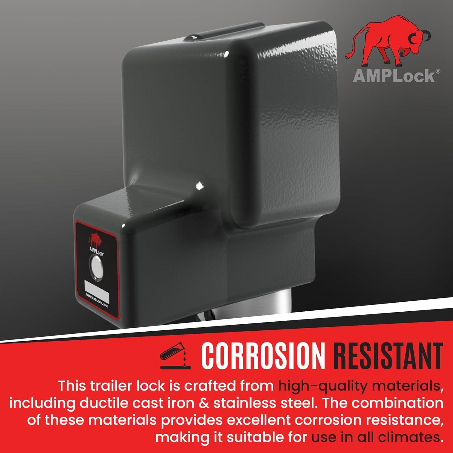 Cerradura de Enganche AMPLock BRU-2516 2 5/16" Alta Seguridad