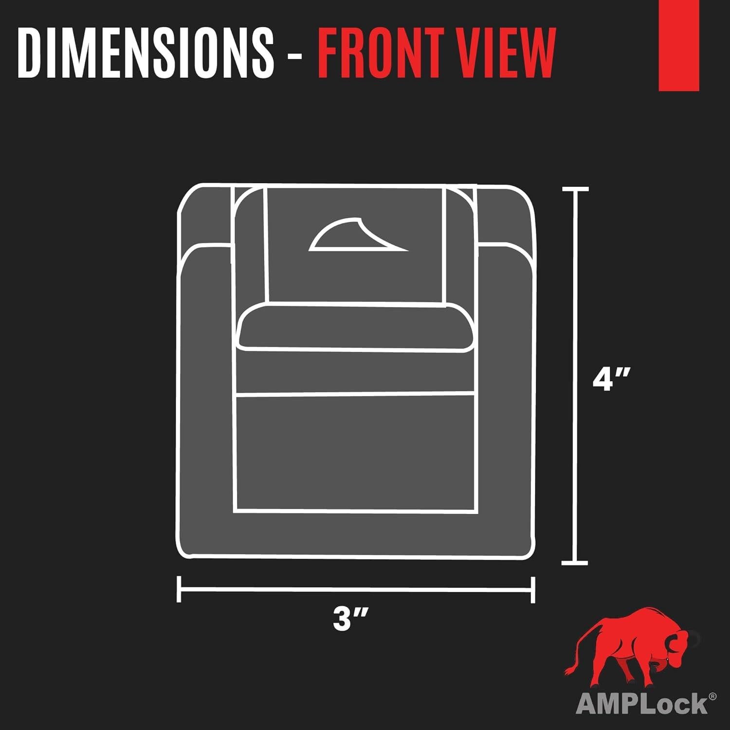 Cerradura de Enganche AMPLock BRU-2516 2 5/16" Alta Seguridad