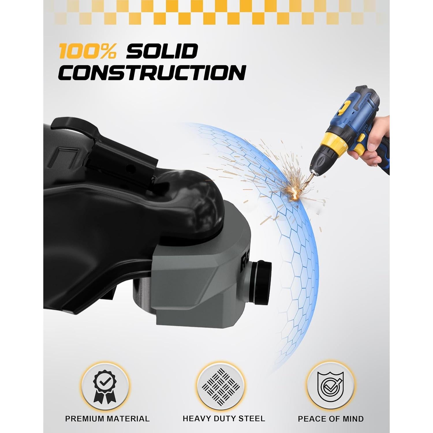 Cerradura de Remolque RETRUE 2 5/16" Alta Resistencia Gris