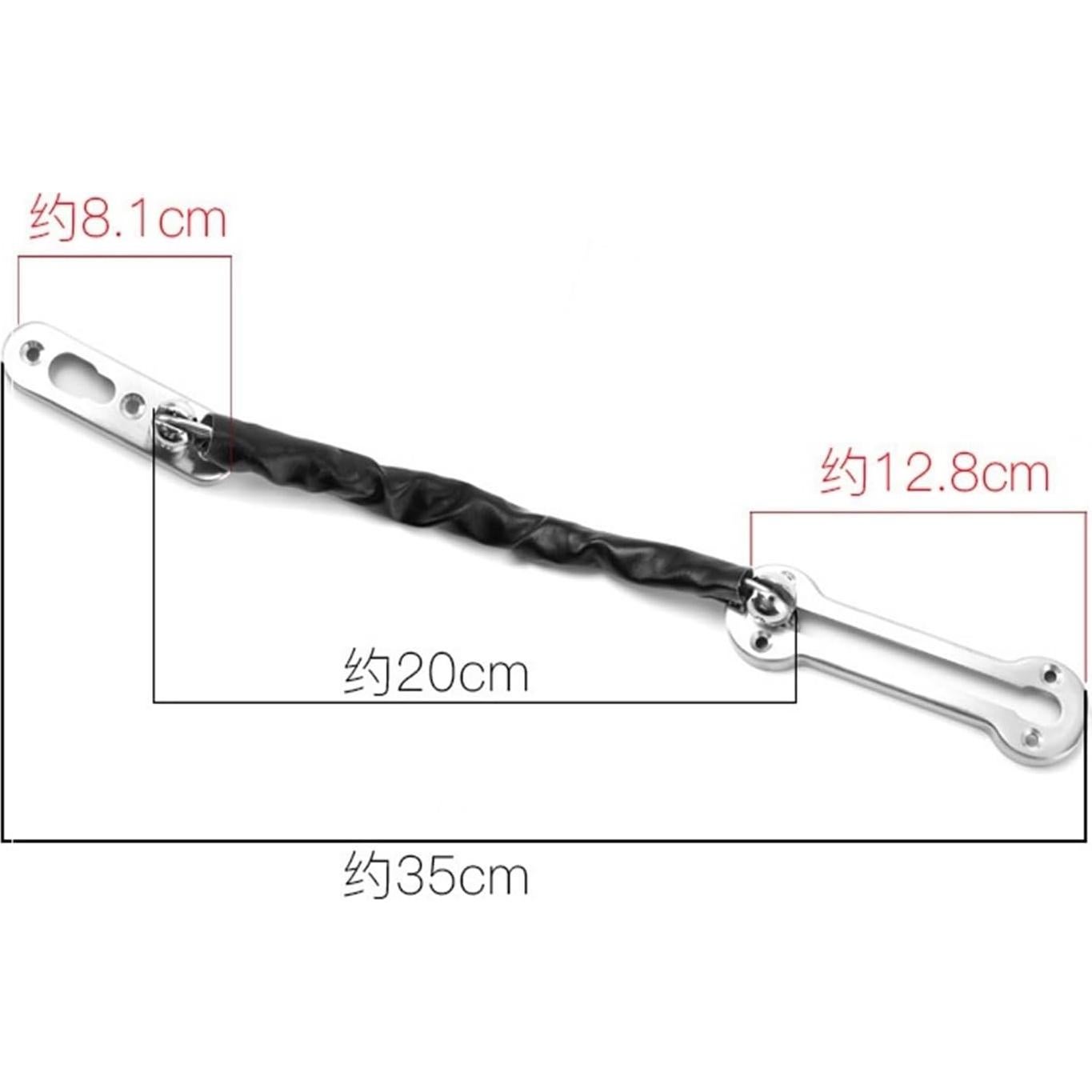 Cadena Antirrobo de Acero Inoxidable Genérico 2.0 Engrosada