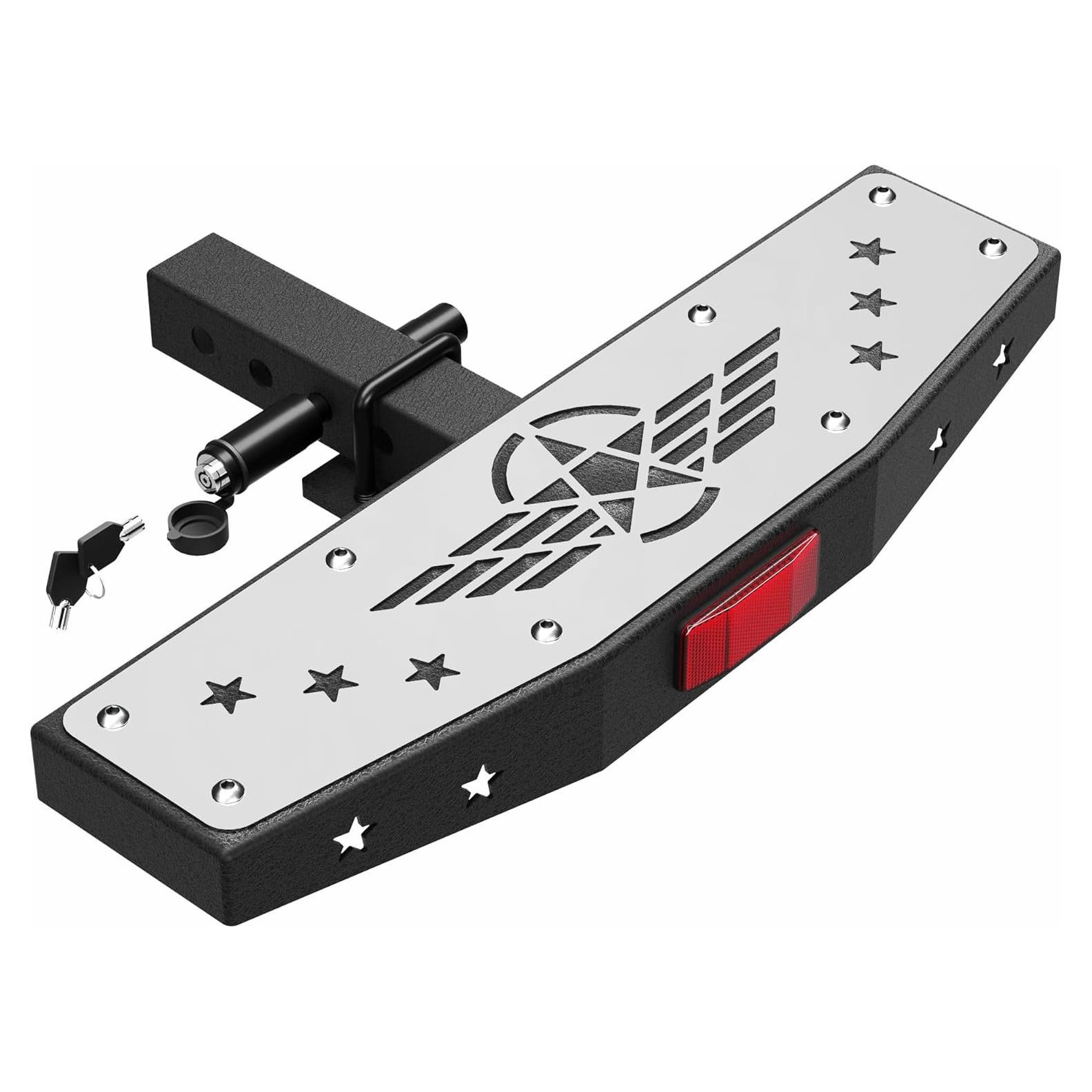 Escalón de Enganche POFENZE 2" Antirrobo Acero Inoxidable