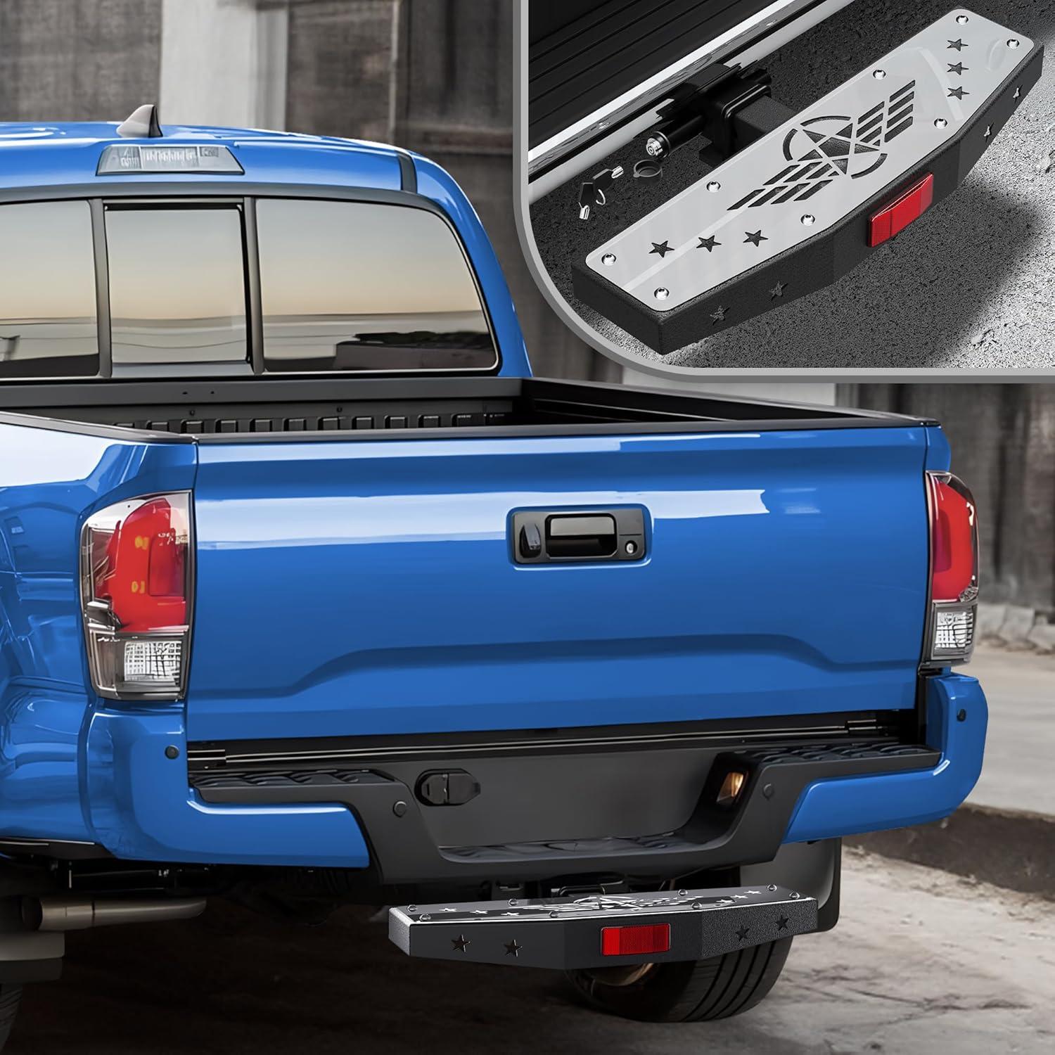 Escalón de Enganche POFENZE 2" Antirrobo Acero Inoxidable