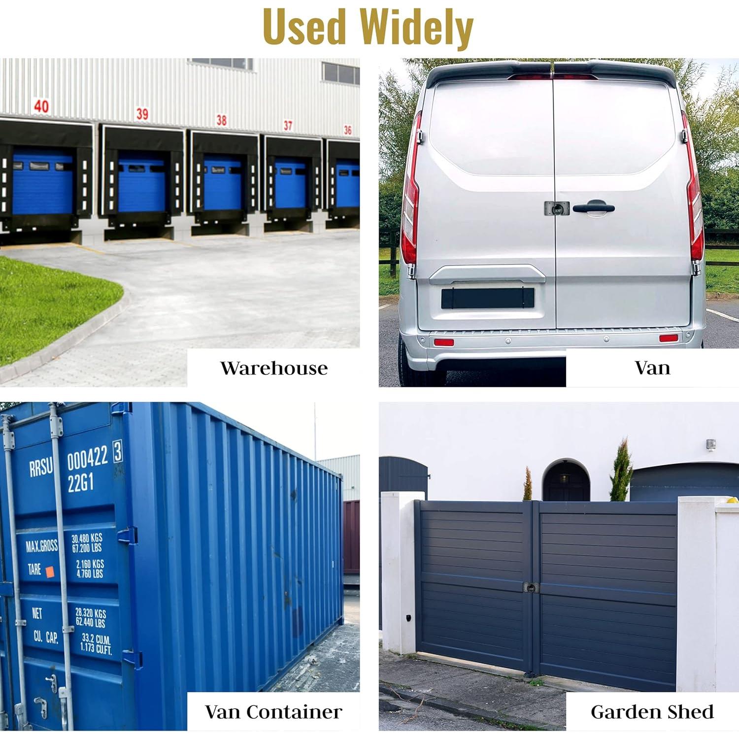 Candado Puck de Hockey NU-SET 5373-3 73mm Alta Seguridad