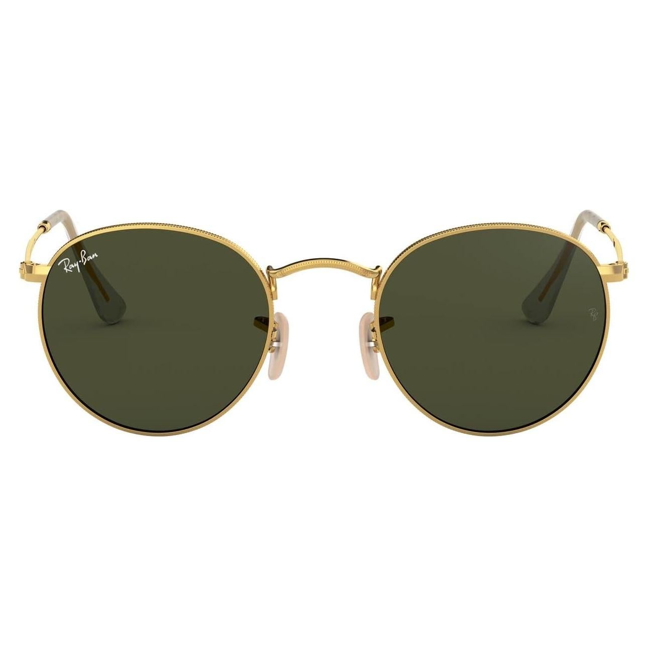 Gafas de sol redondas Ray-Ban unisex RB3447 doradas 50mm