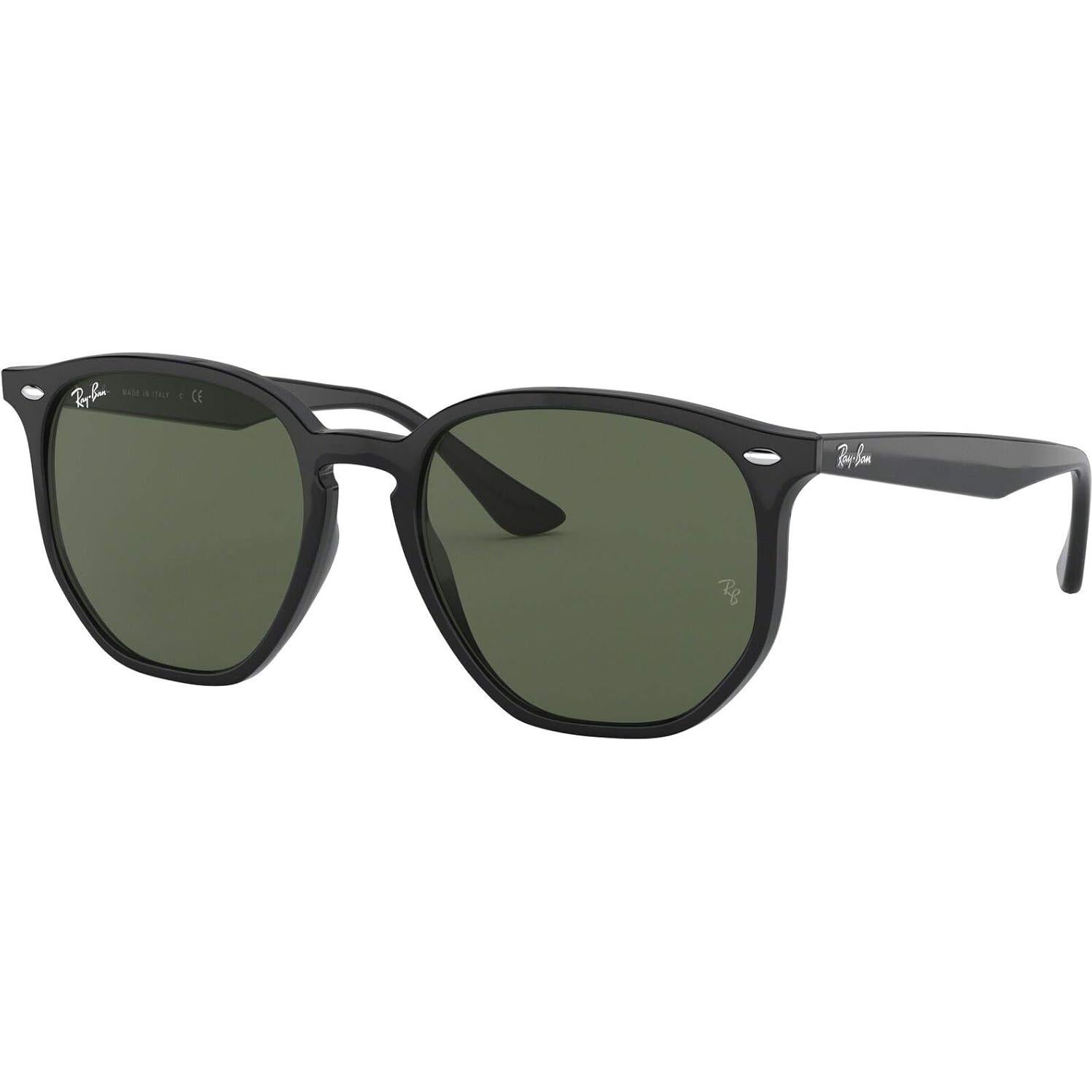 Gafas de sol Ray-Ban RB4306 Hexagonales UV 100% - Negro/Verde
