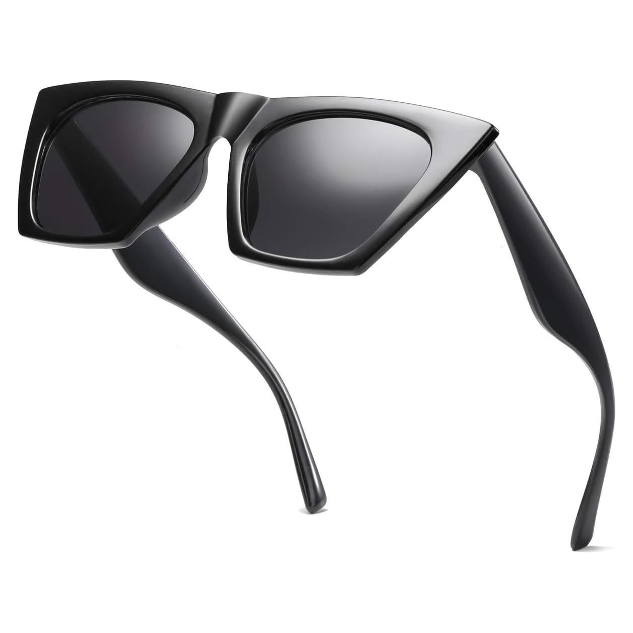 Gafas de Sol Retro Cuadradas AISSWZBER UV400 Mujeres