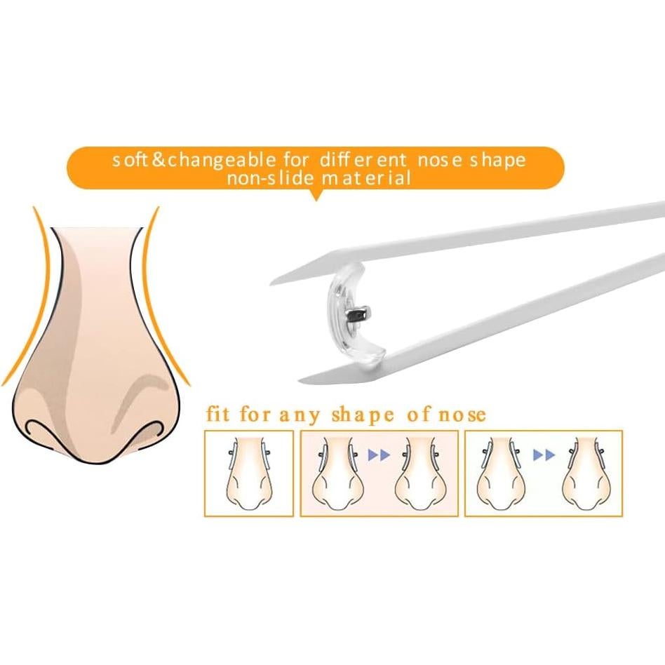 Almohadillas de nariz RayBan RB6335 RB3549 RB4071 Plata