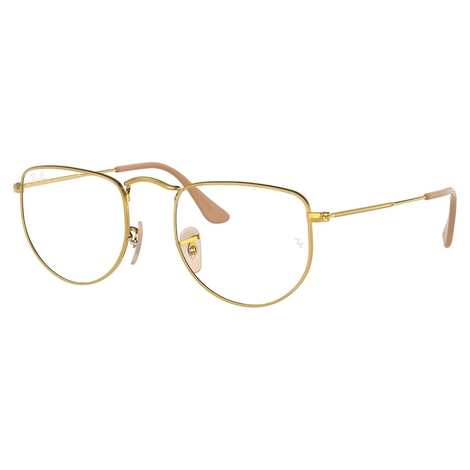 Montura de Gafas Ray-Ban Rx3958v Elon Round 50mm Oro