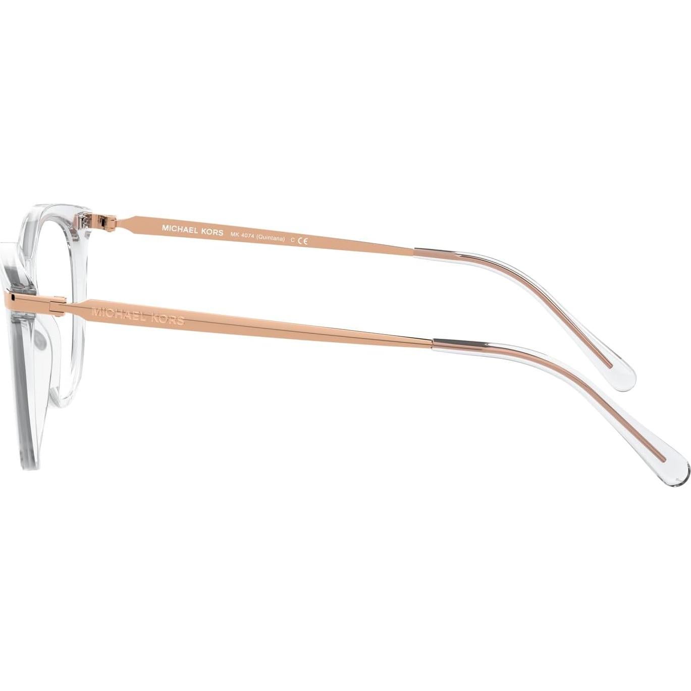 Gafas Recetadas Michael Kors MK4074 Quintana Montura Clara 51 mm