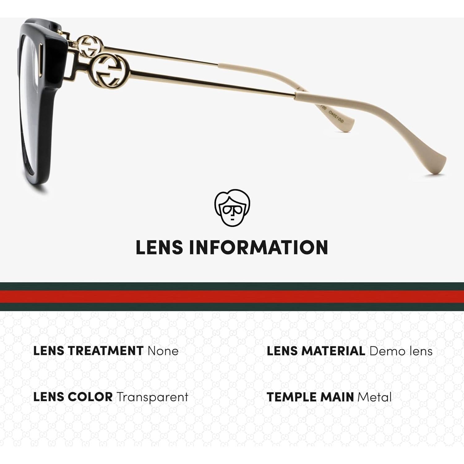 Gafas de Sol Gucci GG1204O Cuadradas Elegantes 62.5mm