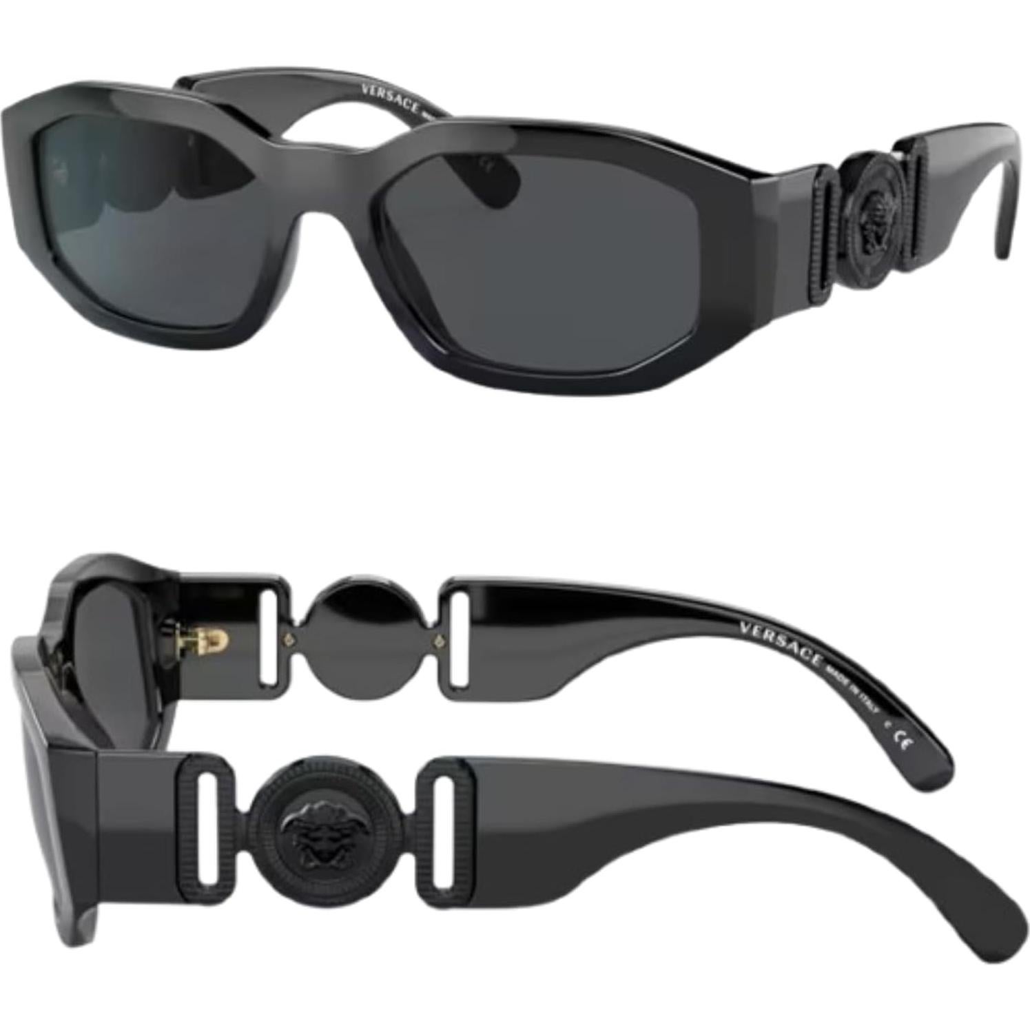 Gafas de sol ovaladas Versace VE4361 para hombres - Protección UV