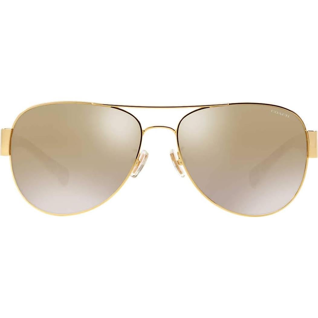 Gafas de sol Coach HC7059 Dorado Espejado Gradiente 58mm