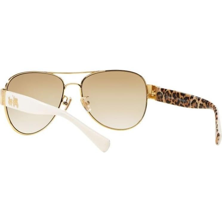 Gafas de sol Coach HC7059 Dorado Espejado Gradiente 58mm