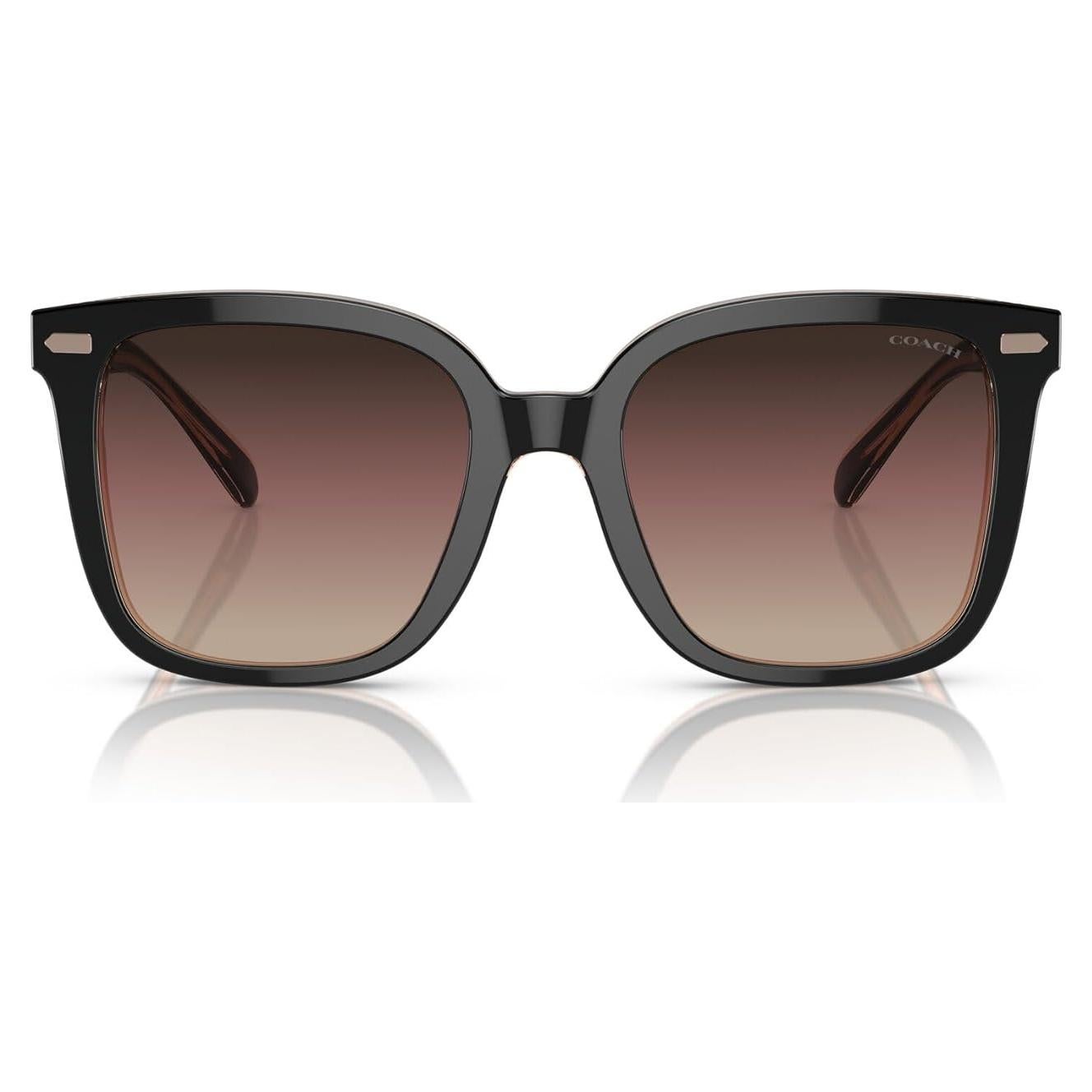 Gafas de sol cuadradas Coach HC8381U para mujer UV 100%