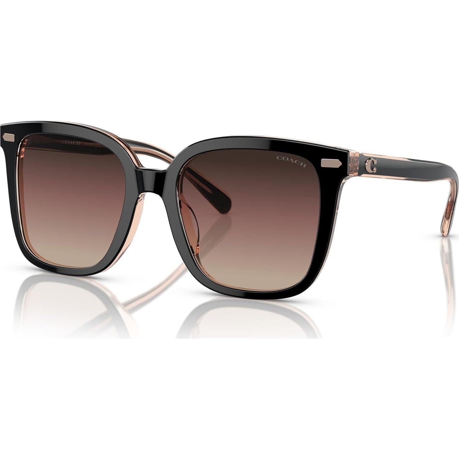 Gafas de sol cuadradas Coach HC8381U para mujer UV 100%