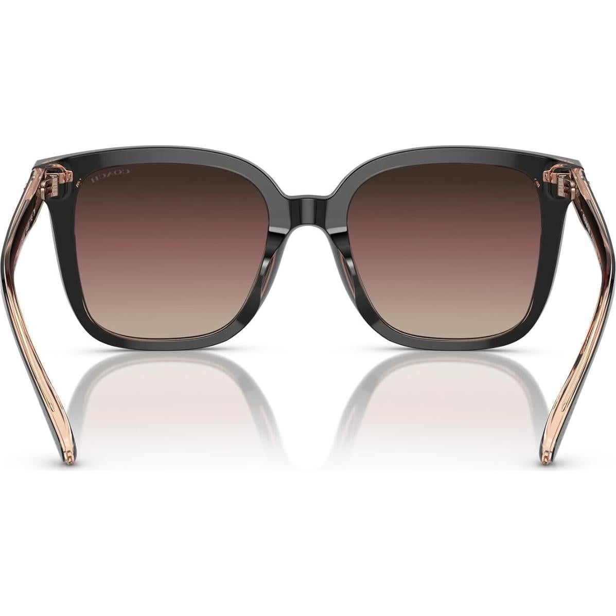 Gafas de sol cuadradas Coach HC8381U para mujer UV 100%